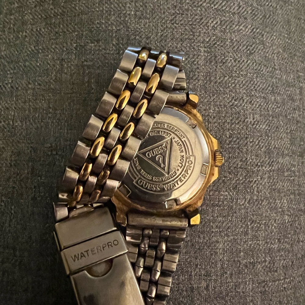 Two-Tone Guess Watch - Picture 3 of 4